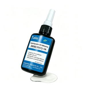 Hydrolyzable UV Curable Adhesive