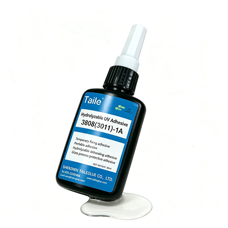 Hydrolyzable UV Curable Adhesive