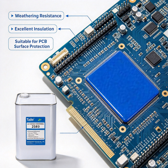2589 Modified Acrylic UV+Moisture Dual-Cure Conformal Coating 