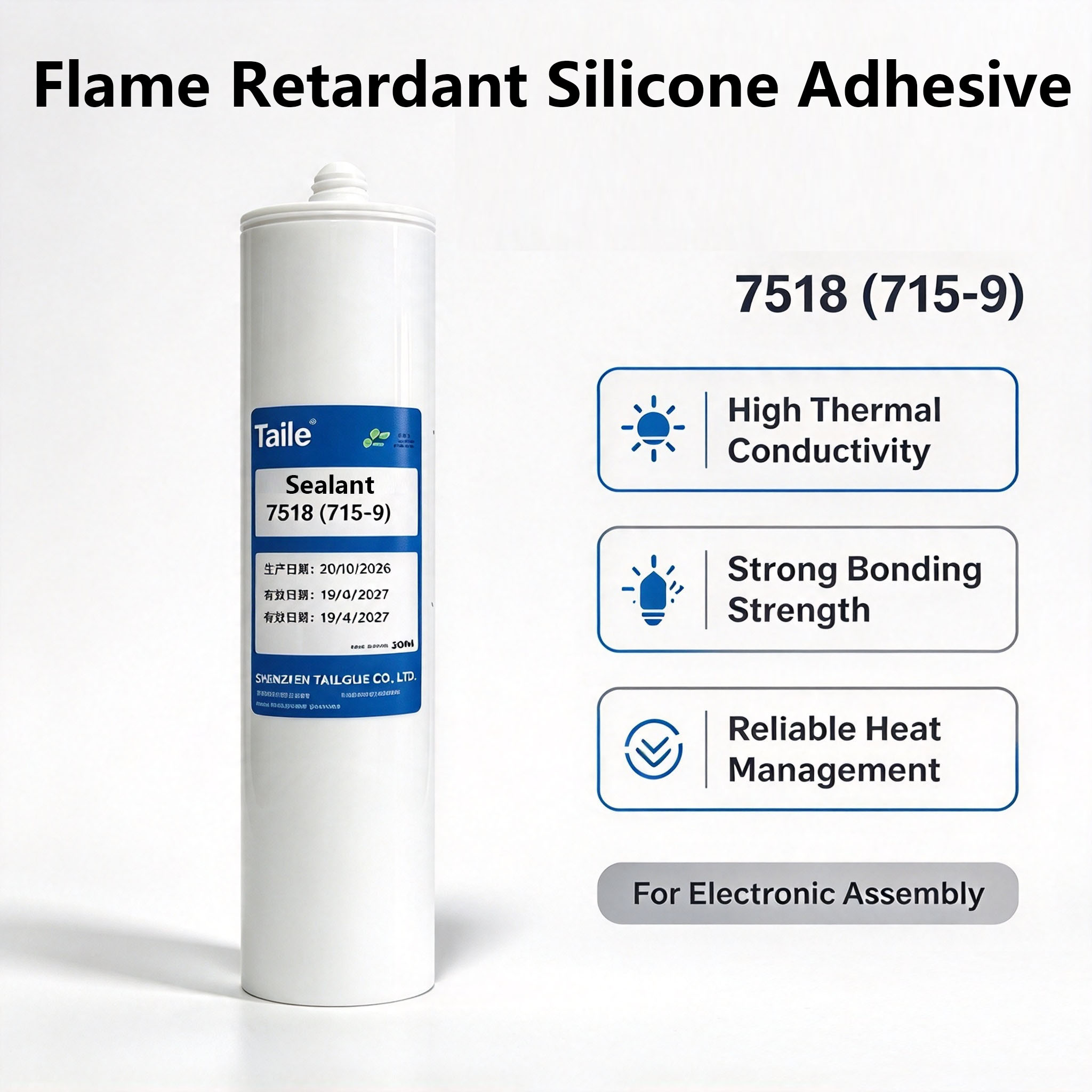 Flame Retardant Silicone Adhesive